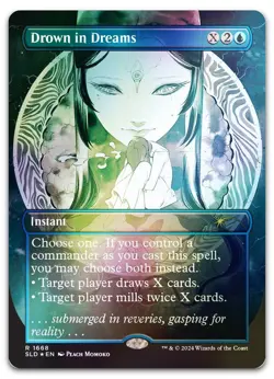 Drown in Dreams (Rainbow Foil) #1668 (NM) Secret Lair Drop SLD Magic MTG - Image 1