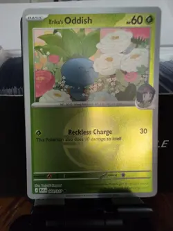 Erika's Oddish Pokeball Reverse Holo 001/217 - Ascended Heroes ASC Pokemon NM/M - Image 2