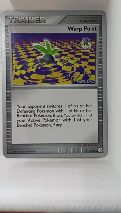 Warp Point 116/130 Diamond and Pearl Regular 2007 JUN Hasebe Pokemon TCG - Image 1