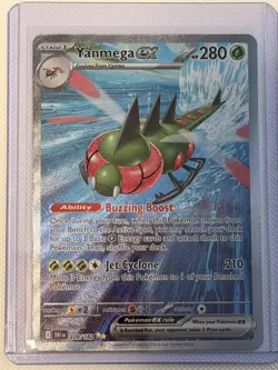 Pokemon TCG Yanmega ex 228/182 Special Illustration Rare Destined Rivals SIR - Image 1