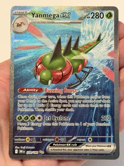 Pokemon TCG Yanmega ex 228/182 Special Illustration Rare Destined Rivals SIR - Image 2