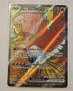 Pokemon Ethan's Ho-Oh EX Destined Rivals 209/182 - Image 1