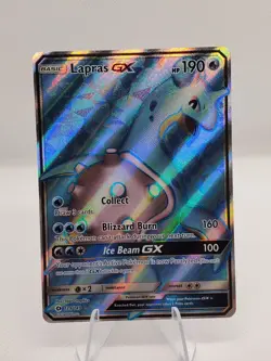 Lapras GX 139/149 Sun & Moon Full Art Holo Ultra Rare Pokemon TCG English - Image 1