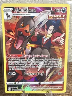 Houndoom TG10/TG30 Pokemon TCG Brilliant Stars Trainer Gallery Ultra Rare NM - Image 1