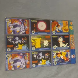 #13 POKEMON 1999 BURGER KING - MASTER TRAINER SET UNCUT SHEET #13 - Image 2