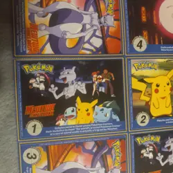#13 POKEMON 1999 BURGER KING - MASTER TRAINER SET UNCUT SHEET #13 - Image 5