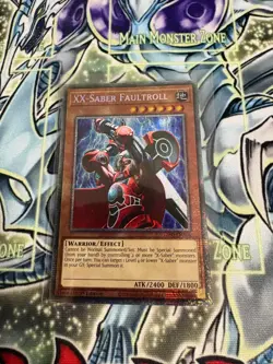 XX-SABER FAULTROLL STARLIGHT RARE L26D-ENX04 NEAR MINT YUGIOH - Image 1