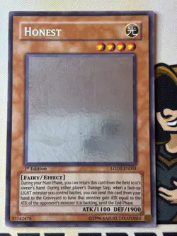 Honest LODT-EN001 1st Edition Ghost Rare Yu-Gi-Oh! NM Light of Destruction - Image 4