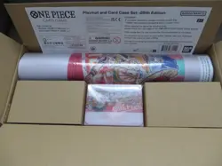 One Piece Playmat and Card Case Set 25th Edition - English - Image 1