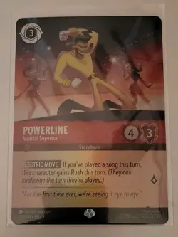Disney Lorcana TCG - Fabled: Powerline (215/204) - Epic Holo - Near Mint - Image 1