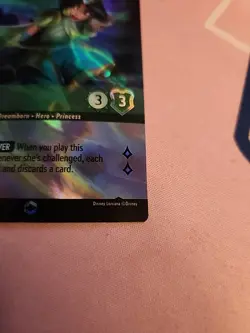 Disney Lorcana Jasmine - Desert Warrior (Enchanted) Ursulas Return 212/204 N/M - Image 5