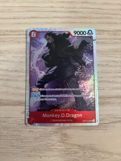 OP07-015 Monkey.D.Dragon English SR NM One Piece TCG Card Game - Image 1