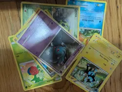 Approximately 2.75lbs Bulk Pokemon Cards Asst Years Sets Cond No Holos ~700 FS - Image 4