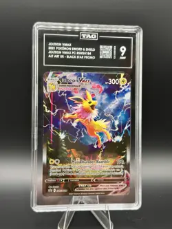 Jolteon VMAX SWSH184 TAG 9 MINT Pokemon TCG Promo Card - Image 1