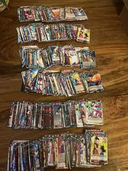 Dragon Ball Z Card Bundle Collection Over 500 cards. - Image 1