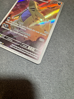 Pokemon TCG 2023 Tyranitar Illustration Rare Card #222/193 Paldea Evolved NM - Image 3