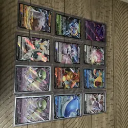 Pokemon Card Lot Assorted EX and V Rares 35 Card Lot NM-M - Image 2