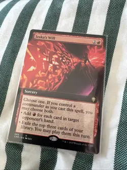 Jeska's Will (Extended Art) Commander Legends Regular - Image 1