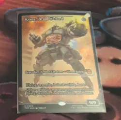 TMNT Krang Utrom Warlord Showcase Foil - Image 1