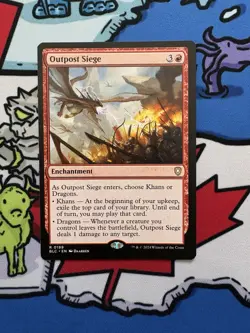 Outpost Siege x1 Mtg Bloomburrow Commander - Image 1