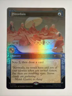 Preordain (2301) (Rainbow Foil) Secret Lair Drop Foil - Image 1