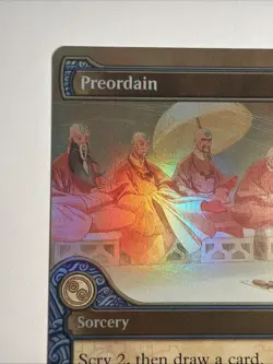 Preordain (2301) (Rainbow Foil) Secret Lair Drop Foil - Image 2