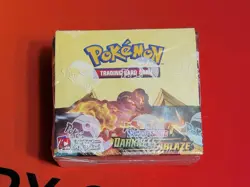 Pokemon TCG Sword & Shield Darkness Ablaze Booster Box Factory Sealed - Image 1
