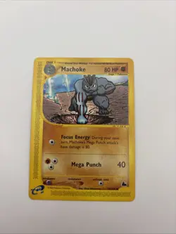 Machoke 38/144 Skyridge Pokemon Card WOTC | NM - Image 1