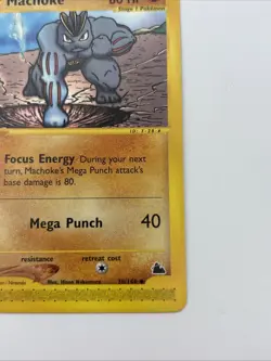 Machoke 38/144 Skyridge Pokemon Card WOTC | NM - Image 3