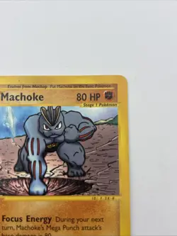 Machoke 38/144 Skyridge Pokemon Card WOTC | NM - Image 4
