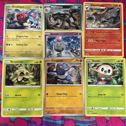 Pokemon TCG Kawayoo Illustrator Bundle Artist Collection Artwork NM X7 - Image 1