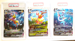 Pokemon Vmax Premium Collection Jolteon, Flareon, and Vaporeon PSA 10 - Image 1