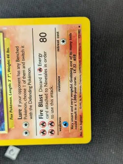 Ninetales 12/102 - Base Set Unlimited Holo Vintage Pokemon TCG MP - Image 5