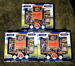 Pokemon TCG: PoKeMoN GO Charmander Pin Collection Boxes x3 (sealed) - Image 1