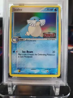 2007 Pokemon Stamped EX Power Keepers Sealeo 37/108 PSA Mint 9 Holo - Image 5