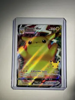Pokemon Pikachu Vmax SWSH062 Celebrations Promo - NM - Image 1