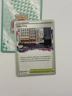 Lost City 161/196 2023 Pokemon World Championships Variant Lost Origin A - Image 1