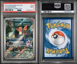Pokemon Charmander 044 Promo IR - Obsidian Flames ETB - PSA 9 (resub candidate) - Image 1