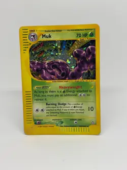 Muk H17/H32 - Aquapolis Holo Pokemon TCG vintage MP - Image 1