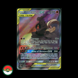 Marshadow & Machamp GX (Full Art) 199/214 Pokemon Sun & Moon Unbroken Bonds | NM - Image 1