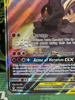 Marshadow & Machamp GX (Full Art) 199/214 Pokemon Sun & Moon Unbroken Bonds | NM - Image 4