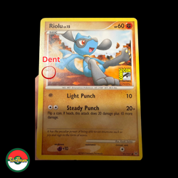 Riolu 91/127 Pokemon Platinum Comic Con Exclusive Promo Rare | MP - Image 3