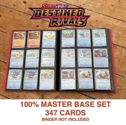 Pokemon TCG Destined Rivals - 100% Complete Master Base Set - All C/UC/R/RH/EX - Image 1