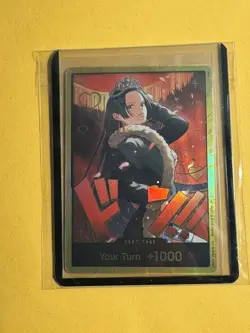 Boa Hancock Gold Frame DON ONE PIECE Card Game Heroines Edition EB-03 English - Image 1