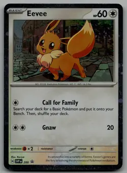 Eevee - 200 (Cosmos Holo) Promo SV: Scarlet & Violet Promo Cards SVP 200 NM - Image 1