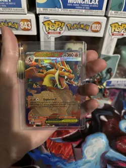 Pokemon Mega Charizard Y EX Holo 360 HP Explosion Y Card 022/217 Stage 2 - Image 1