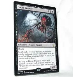 Doom Weaver Innistrad Crimson Vow Commander Rare MTG Card 34 - Image 1