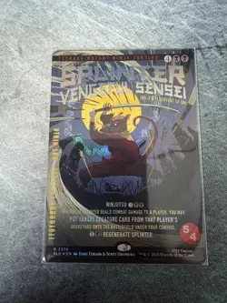 Ink-Eyes Servant of Oni Splinter Vengeful Sensei FOIL TMNT Secret Lair NM 2374 - Image 1