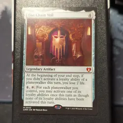 Magic: The Gathering The Chain Veil Commander Masters 943 Legendary Artifact - Image 1