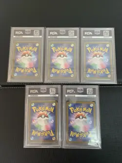 151 Pokemon PSA10 Charmander 168 Squirtle 170 Wartortle 171 Nidoking 174 Snorlax - Image 2